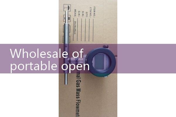 Wholesale of portable open channel flow meters